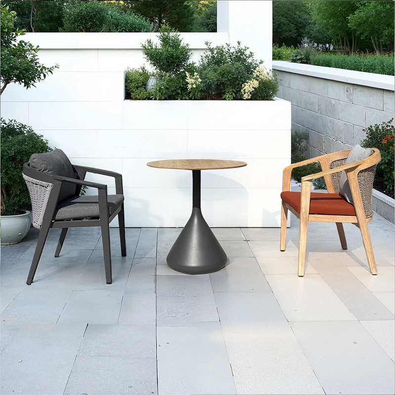 Teak Comfortable Garden Table And Chair Sets