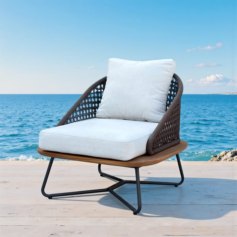 Teak＆Aluminum Sofa