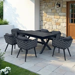 Aluminum Outdoor Table and Chair Set