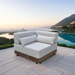 Teak Wood Garden Sofa