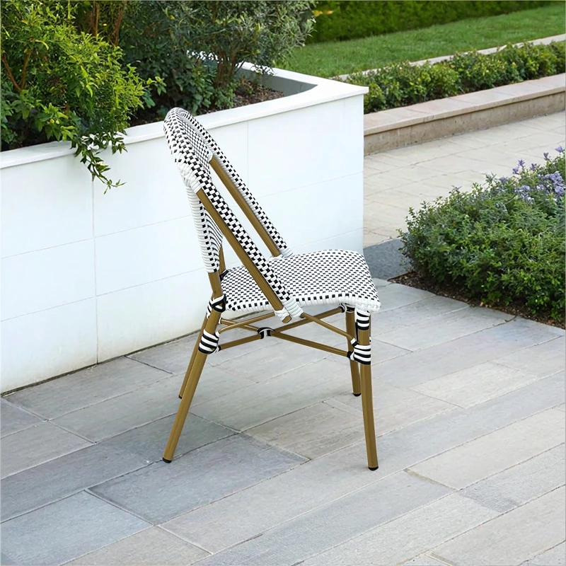 Outdoor Bistro Rattan Chair