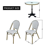 Outdoor Bistro Rattan Chair