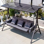 Garden Patio Swing Chair Bed