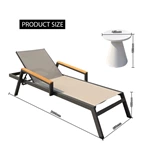 Outdoor Aluminium Pool Loungers
