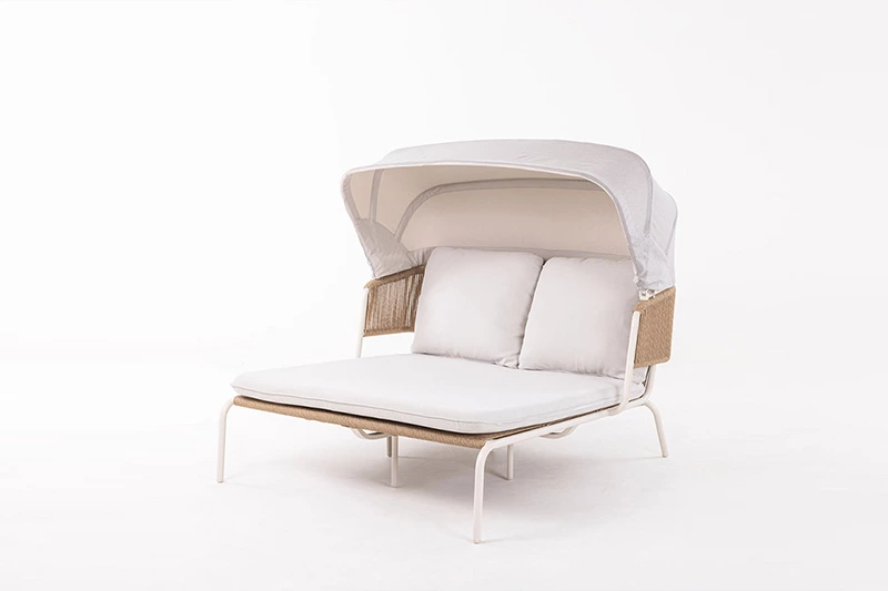 Garden Aluminum Rope Daybed
